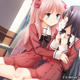 A screen shot from A Kiss For The Petals, one of MangaGamer’s tamer games available on Steam.